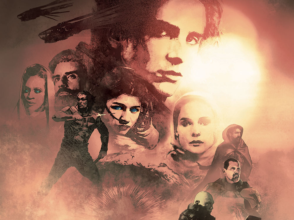 Les éditions Delcourt publient une adaptation officielle du film “Dune”.
