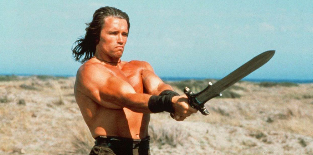 “Conan le Barbare” (1982) avec Arnold Schwarzenegger est le film le plus culte sur le personnage.