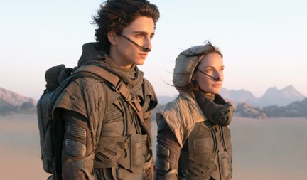 Timothée Chalamet et Rebecca Ferguson à l’affiche de “Dune, deuxième partie”, dans les rôles de Paul Atréides et Dame Jessica.