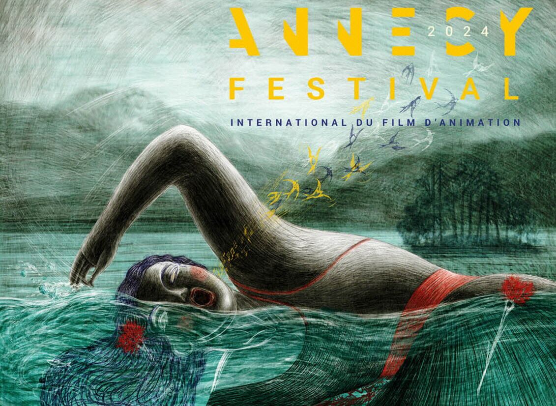 L'affiche de la nouvelle édition du Festival d'Animation d'Annecy.