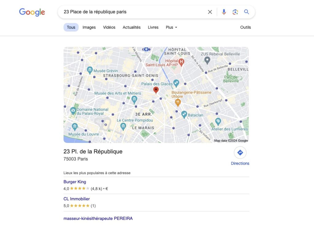 Google Maps post DMA