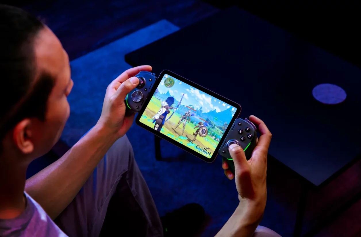 Jouer sur tablette devient un jeu d'enfant avec le nouvel accessoire Razer