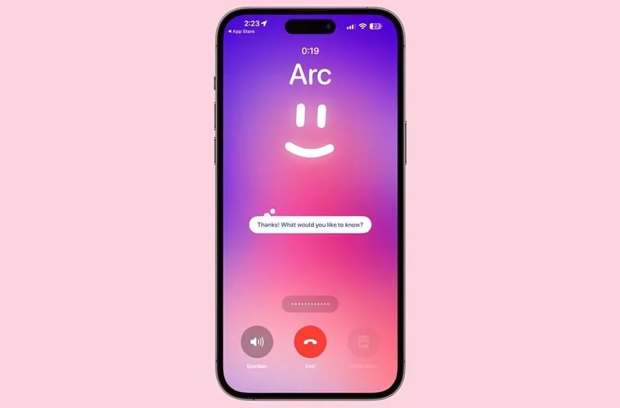 “J'appelle Internet” : Arc Search se met à jour avec une reconnaissance vocale inédite