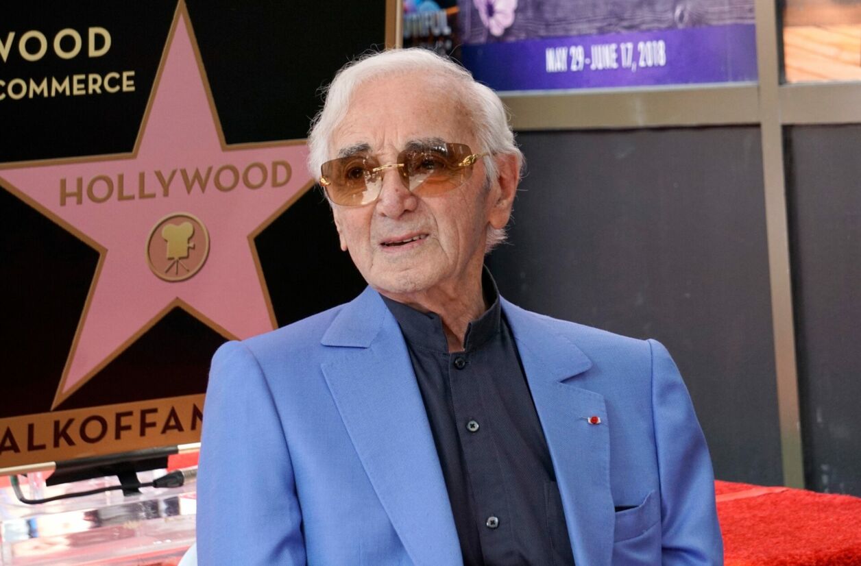 Charles Aznavour en 2017.