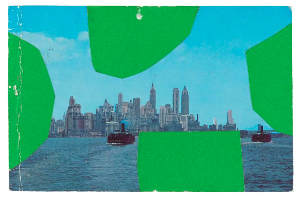 Ellsworth Kelly, “Four Greens, Upper Manhattan Bay”, 1957.