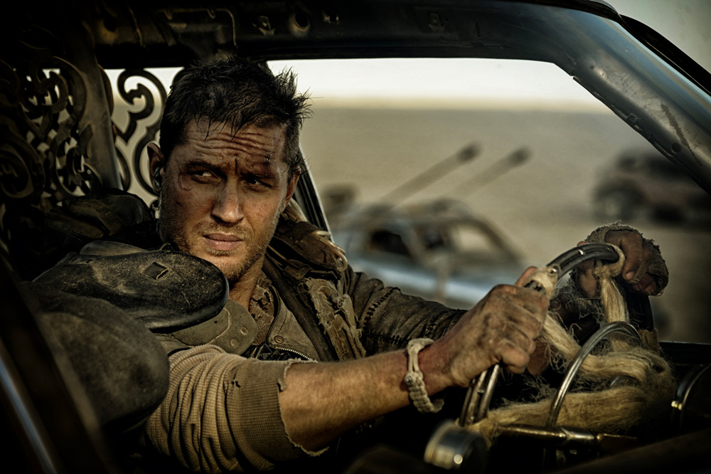 Tom Hardy dans “Mad Max : Fury Road”.