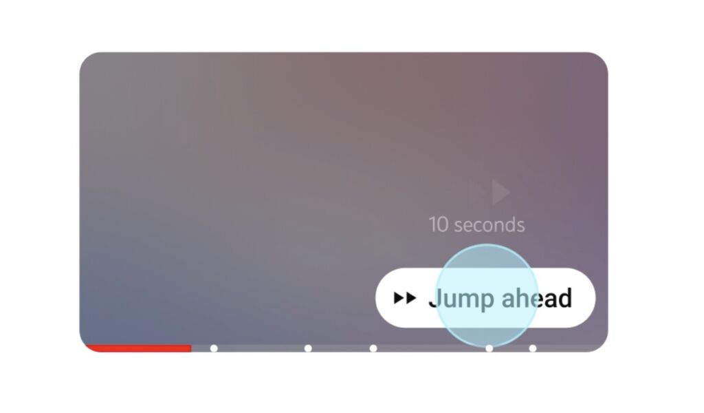 Youtube premium jump ahead