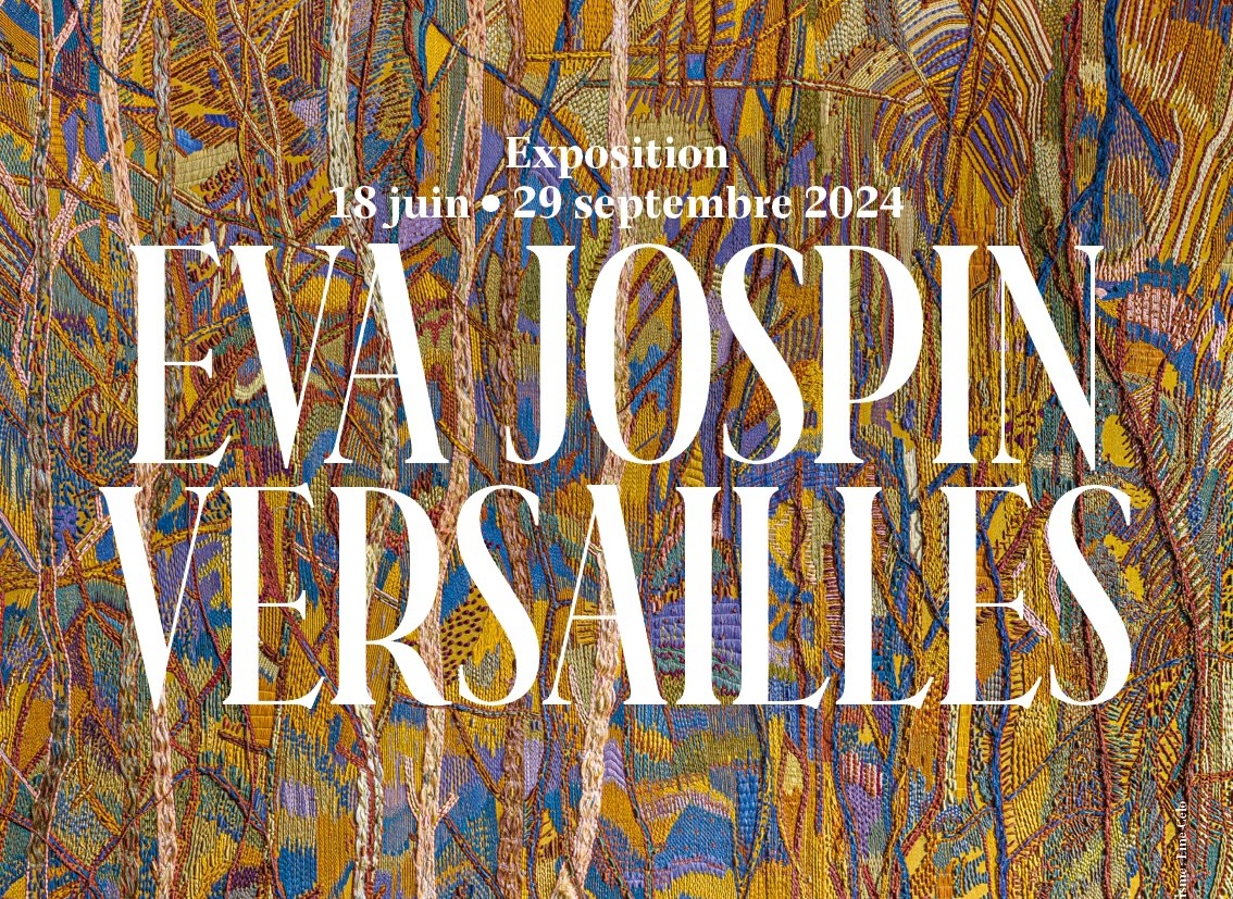 L'affiche de “Chambre de soie”, la nouvelle exposition d'Eva Jospin.