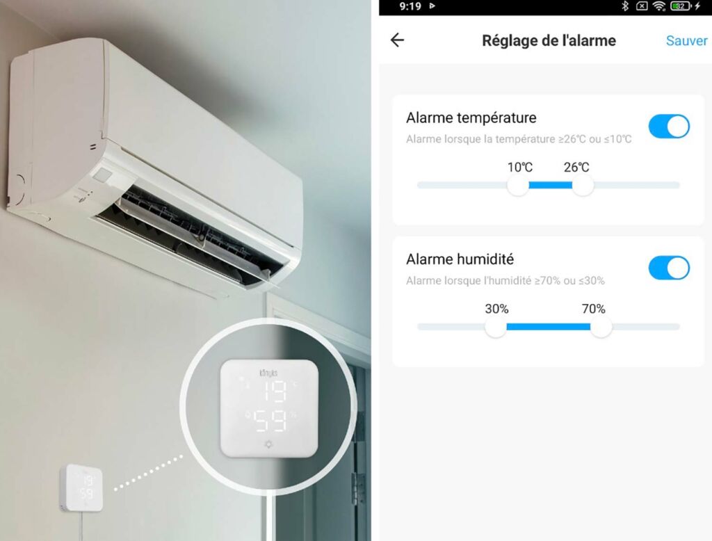 Thermostat connecté économie climatiseur