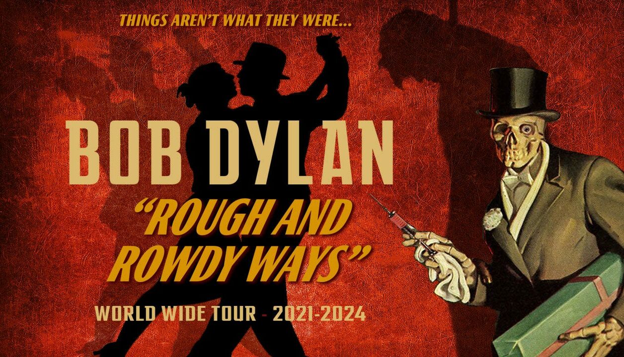 L'affiche de la tournée de Bob Dylan.