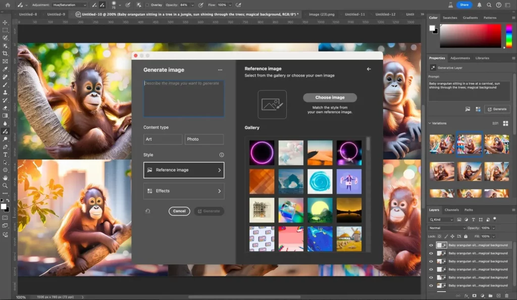 Adobe Photoshop IA