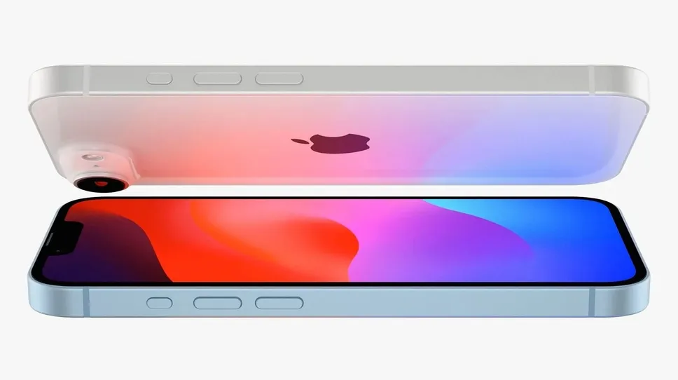 Concept de l'iPhone SE de quatrième génération.