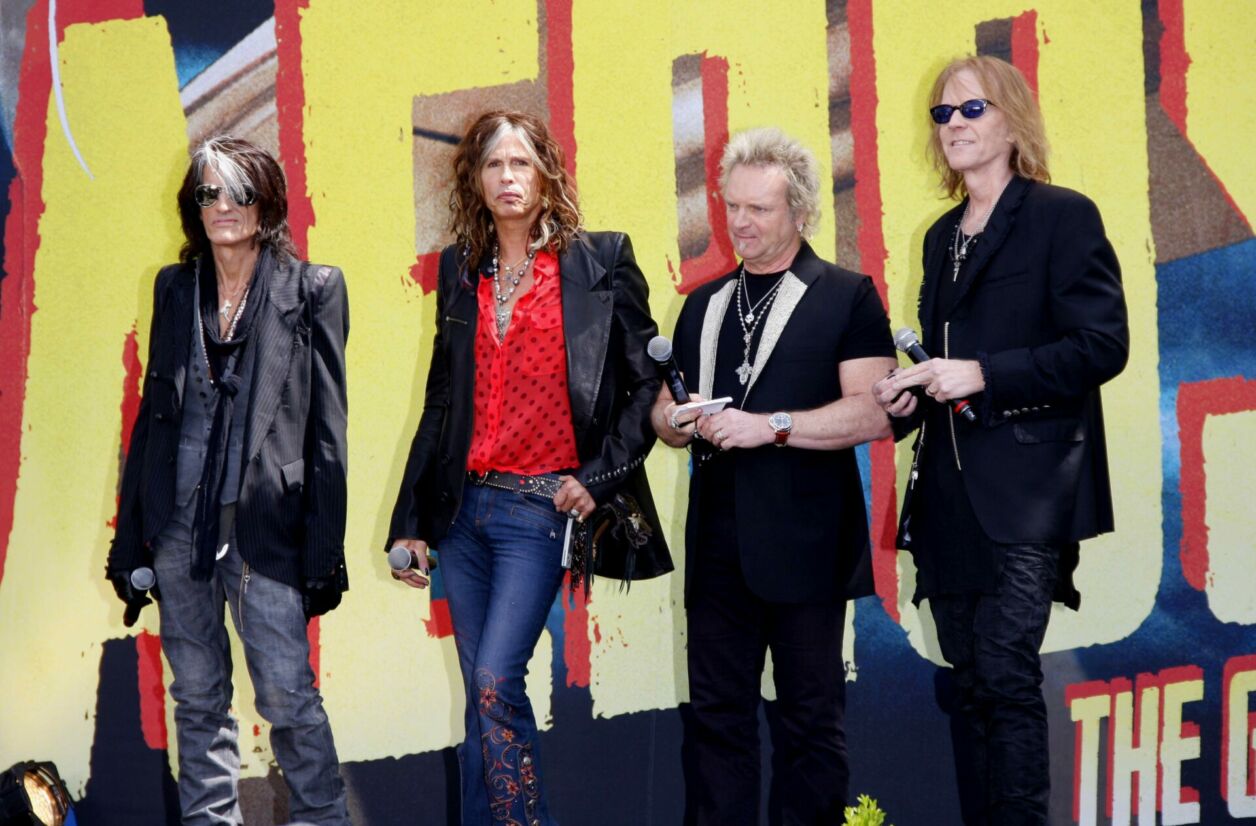 Aerosmith en 2012.