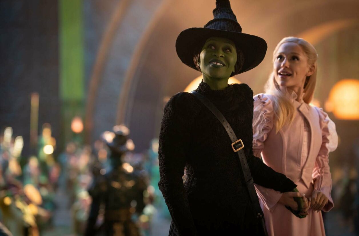 Cynthia Erivo et Ariana Grande-Butera dans “Wicked”.