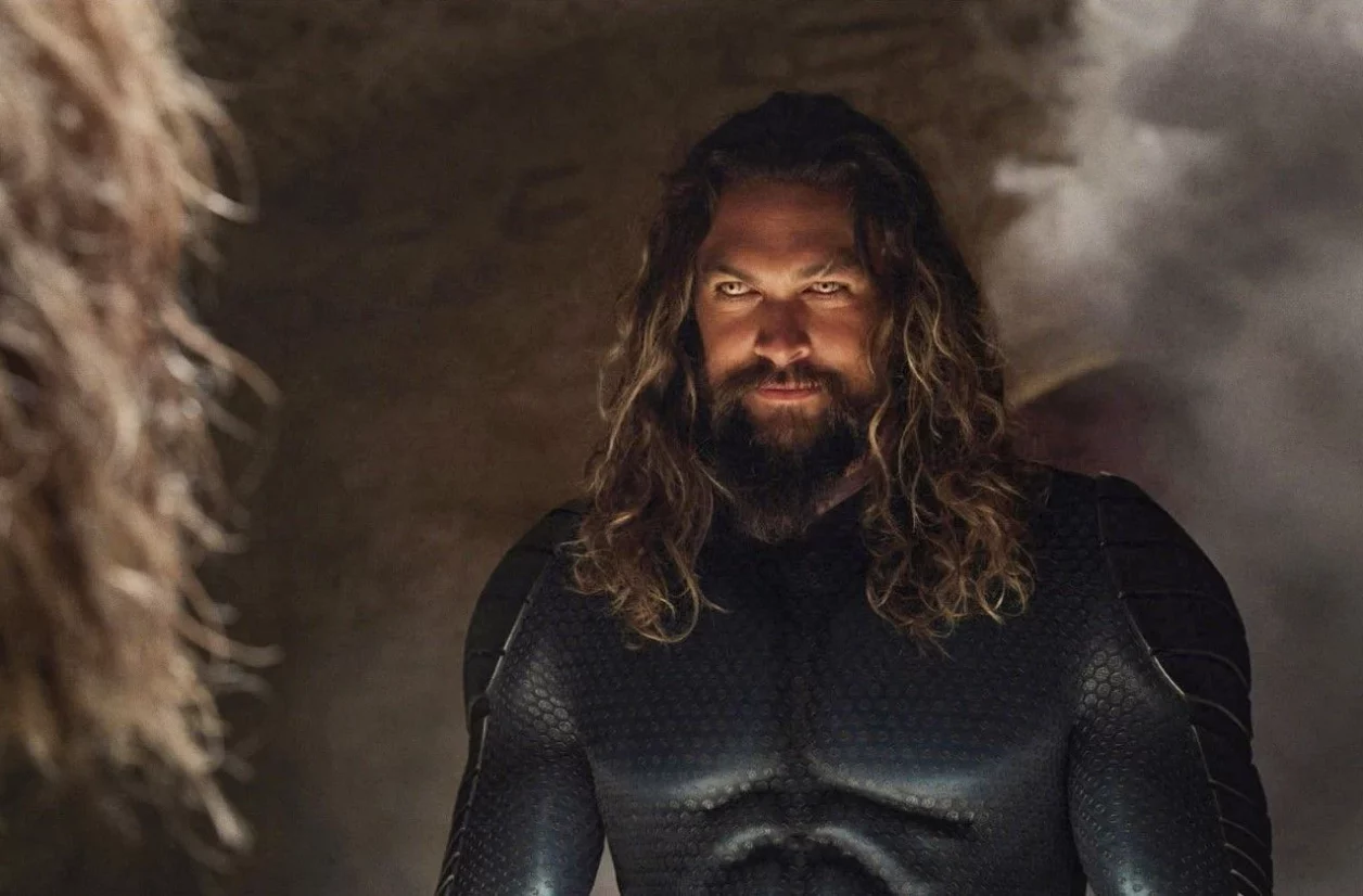 Jason Momoa dans "Aquaman et le Royaume perdu".