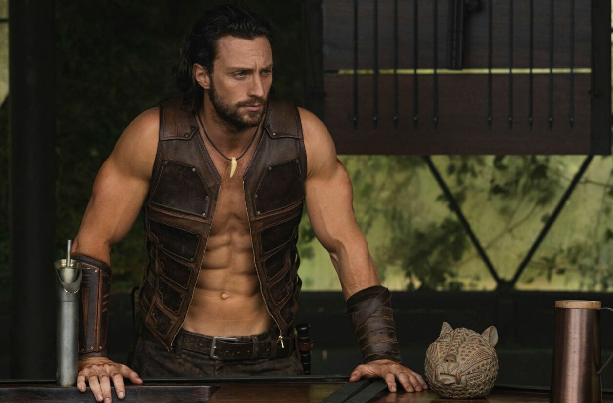 Aaron Taylor-Johnson dans “Kraven The Hunter”.