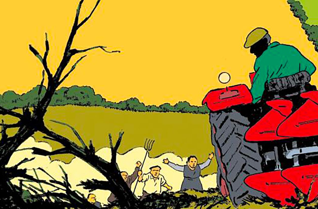 “Champs de bataille”, d'Inès Léraud, Léandre Mandart et Pierre Van Hove.