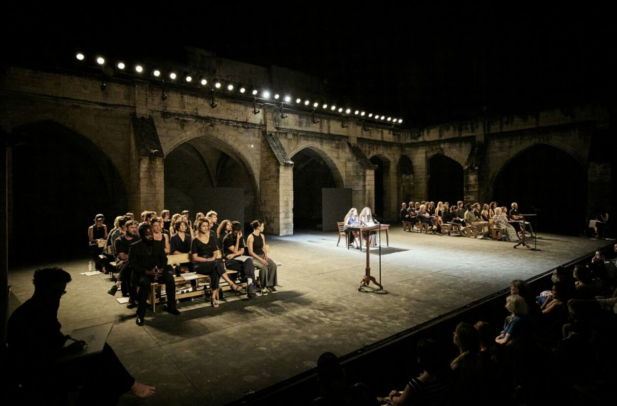 “Le procès Pelicot”, le 18 juillet au Festival d'Avignon.