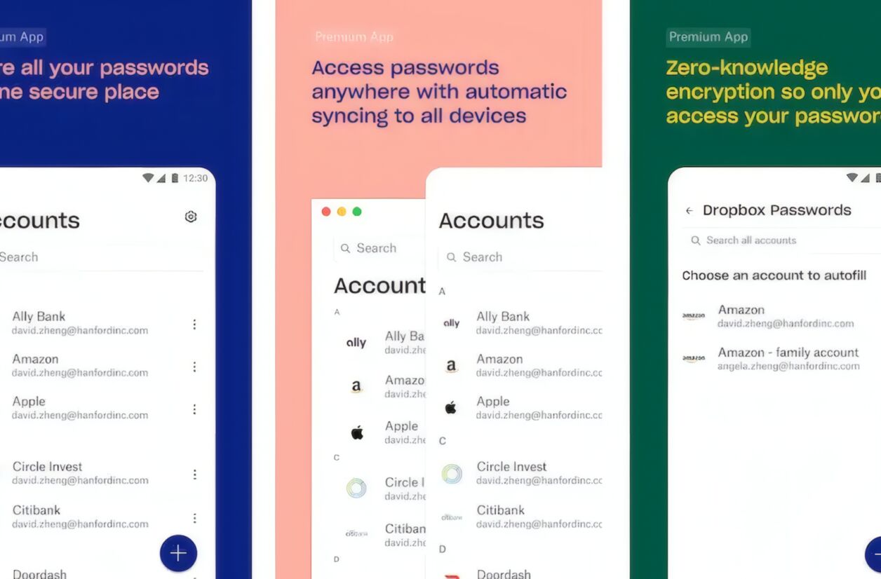 Dropbox ferme son gestionnaire de mots de passe : quelles alternatives ?