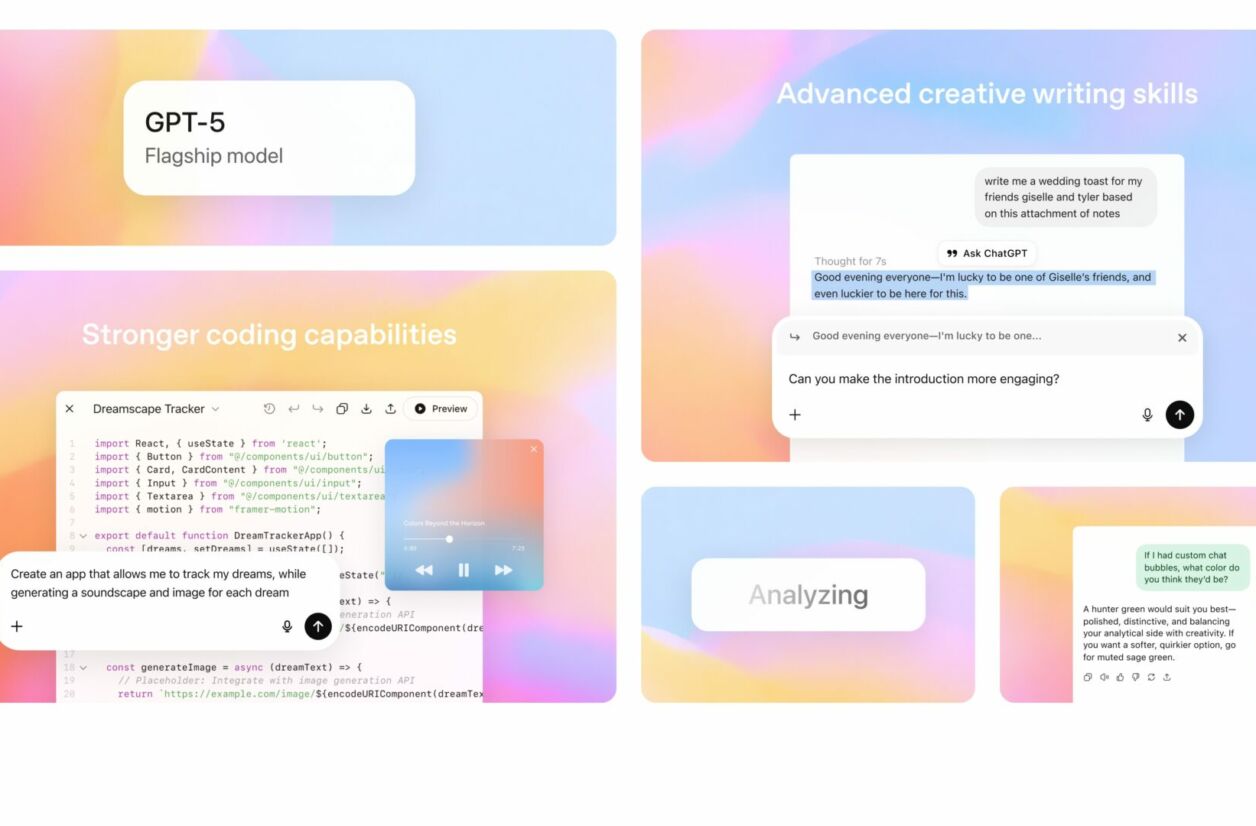 Lancement chaotique pour ChatGPT-5 : OpenAI procède déjà à des changements