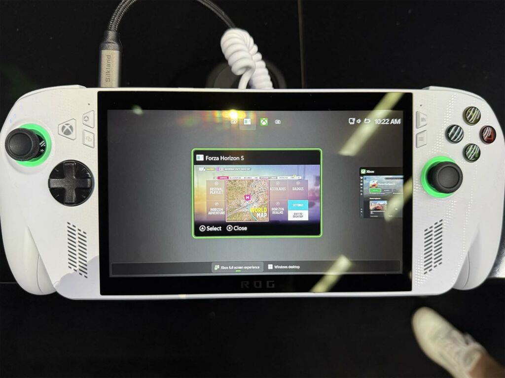 Prise en main Asus ROG Xbox Ally