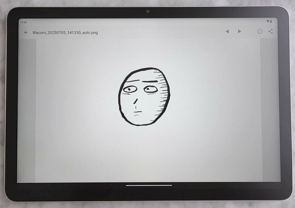 Test Wacom Movink Pad 11