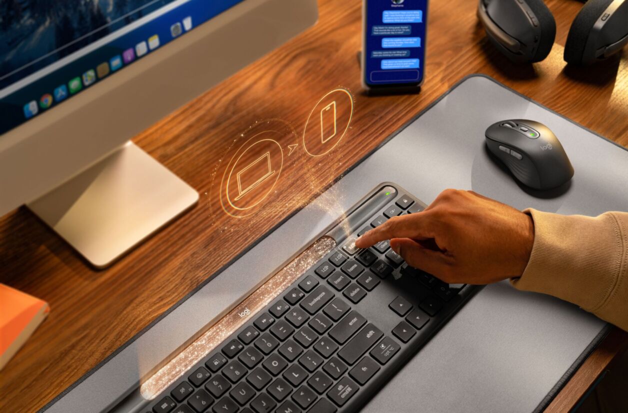 Le nouveau clavier de Logitech se recharge à la lumière