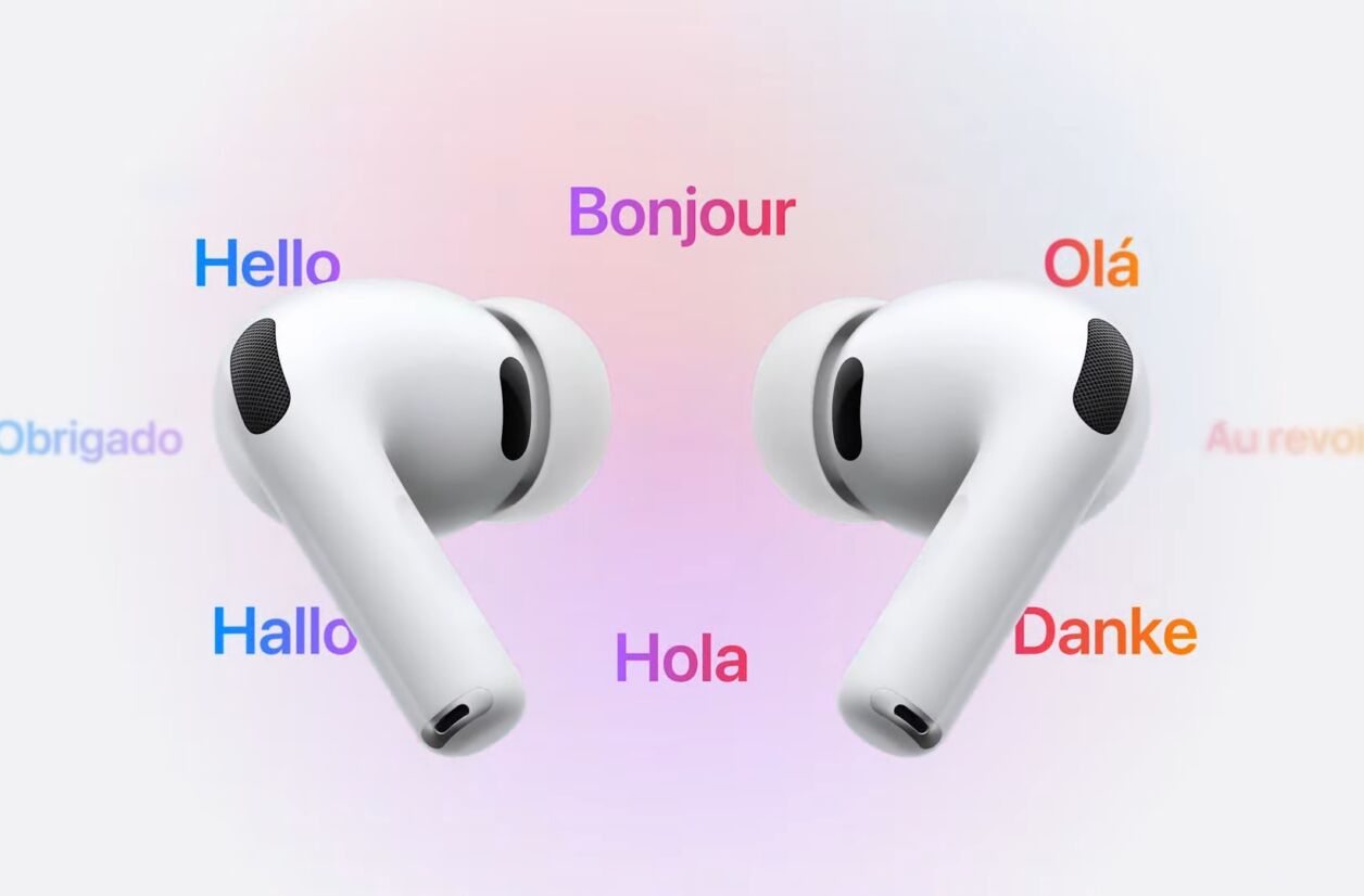 La traduction en direct arrive sur les AirPods en France !