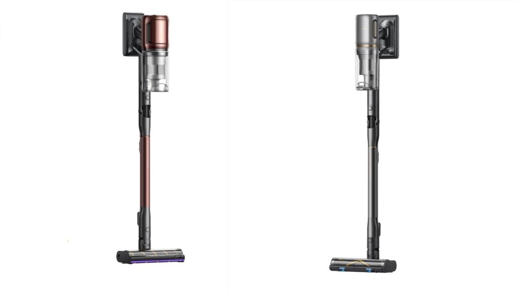 Le Dreame V30 et le Dreame V20 Pro.