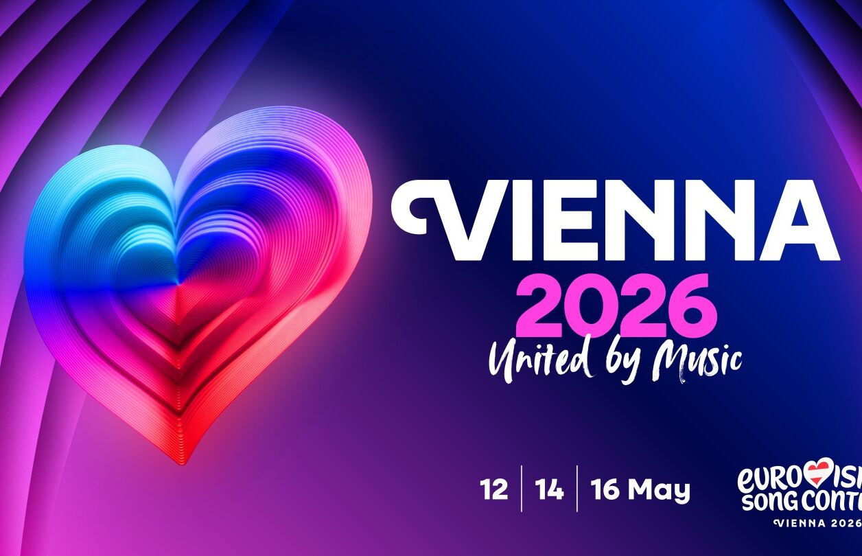 L'affiche de l'édition 2026 de l'Eurovision.