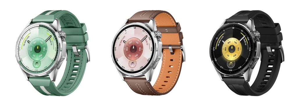 La Huawei Watch GT 6 en 46 mm.