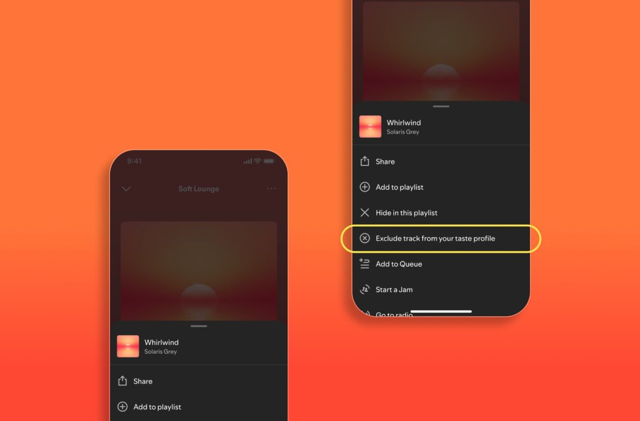 Spotify nous laisse (un peu) plus la main sur l'algorithme