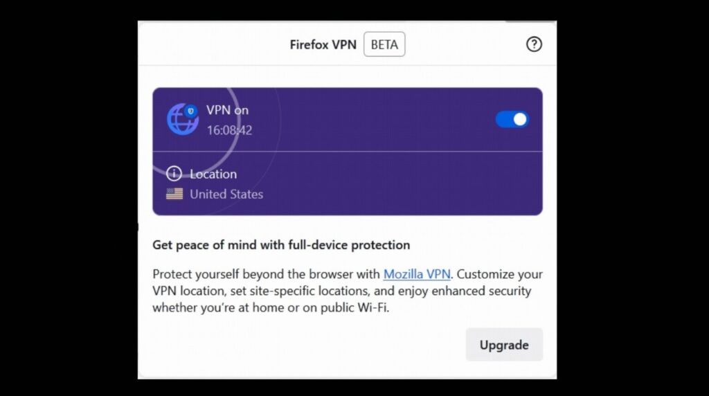 Firefox vpn