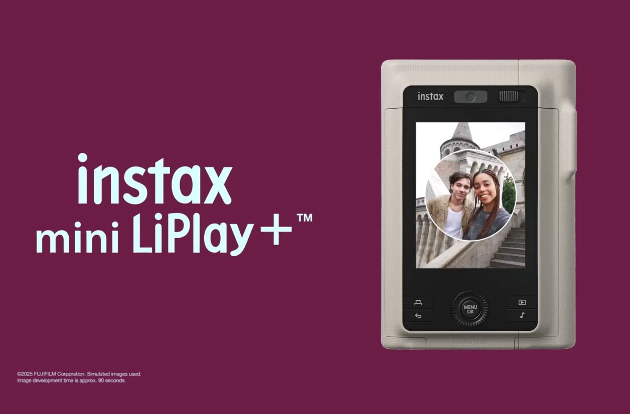 Fujifilm modernise son instax Mini LiPlay et lui ouvre la porte des selfies