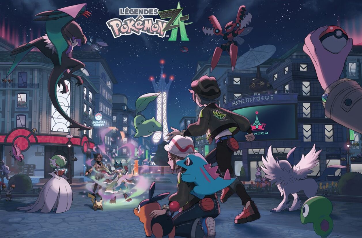 “Légendes Pokémon Z-A”, le 16 octobre 2025 sur Switch et Switch 2.