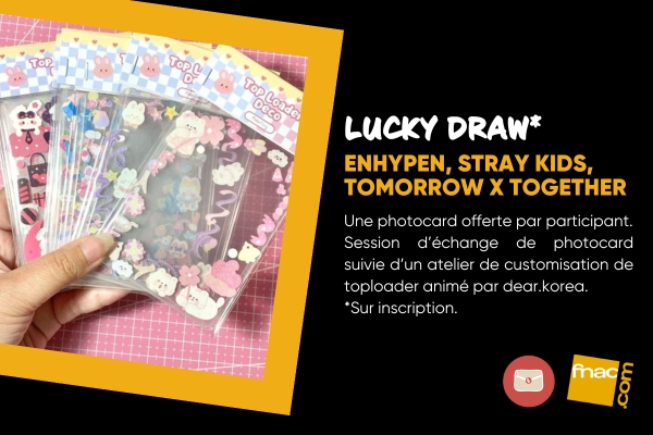 PHOTOCARDS LUCKY DRAW - FNAC TERNES
