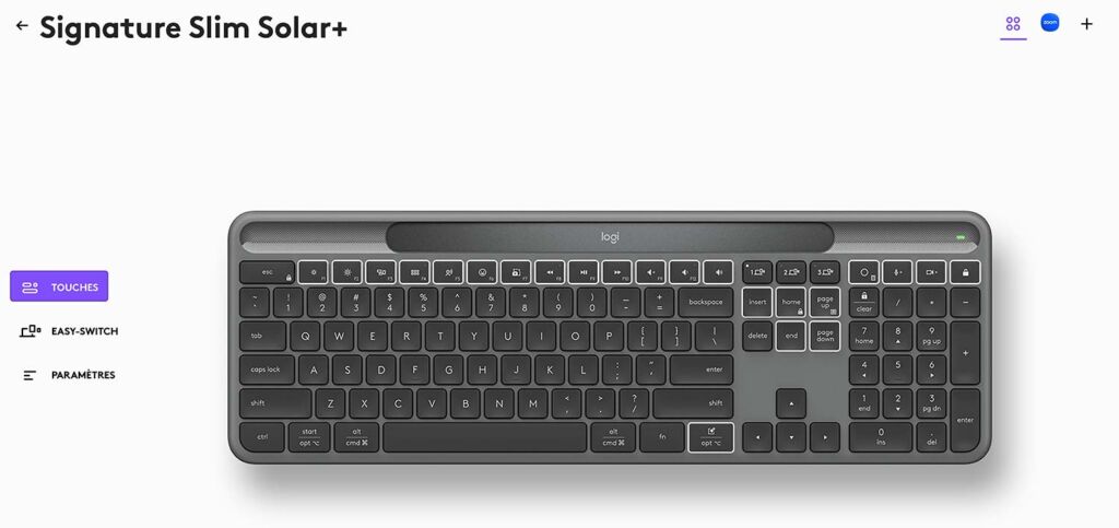Test Logitech Signatur Slim Solar Plus K980