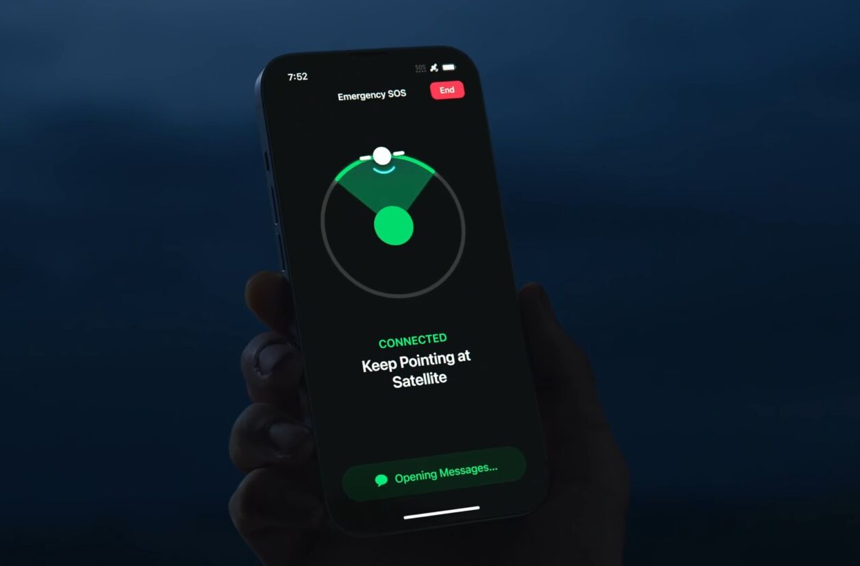 L'iPhone 14 a été le premier à proposer une connectivité satellite.