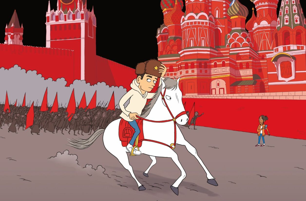 “HugoDécrypte en Russie”.