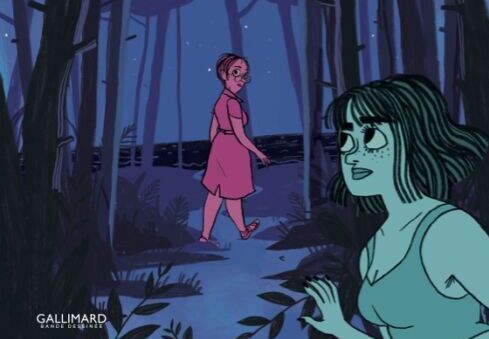 “La nuit retrouvée” de Lola Lafon et Pénélope Bagieu. 