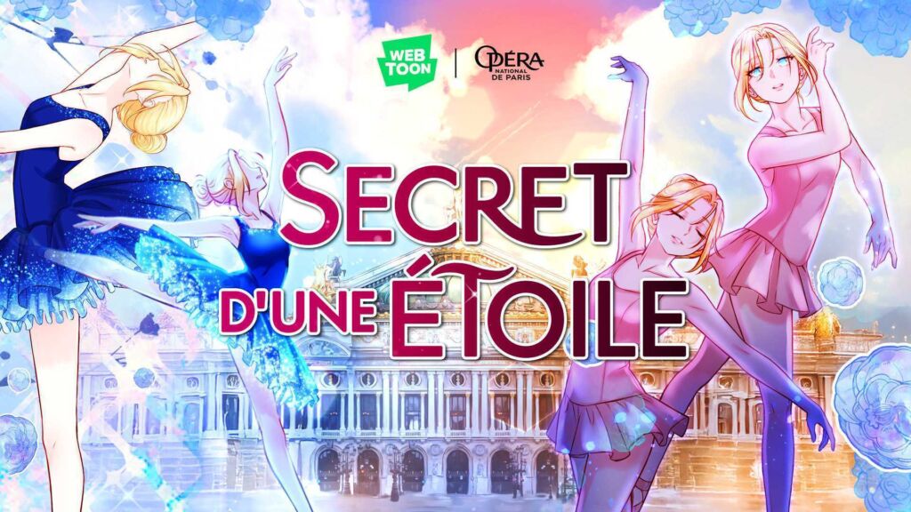 Secret d’une étoile fait entrer le ballet de l’Opéra dans l’univers Webtoon