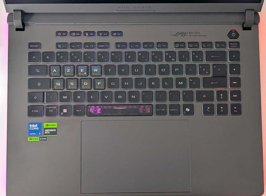 Test Asus ROG Strix G16 (2025)