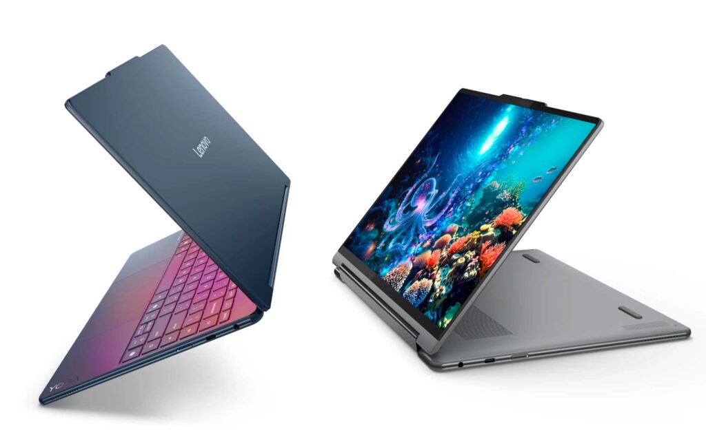 Test Lenovo Yoga 9i 2-en-1 Gen 10 Aura Edition