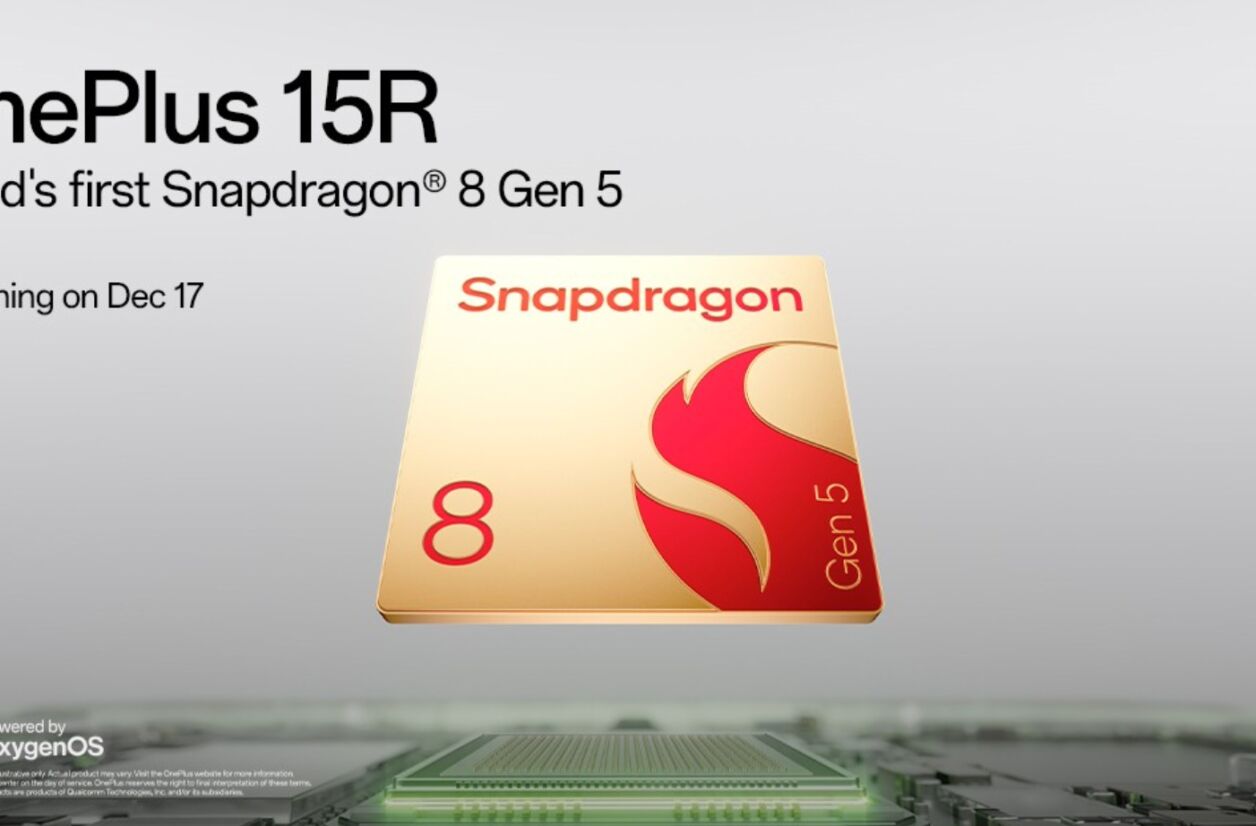Snapdragon&nbsp;8 Gen&nbsp;5&nbsp;: le OnePlus&nbsp;15R fera la démonstration de la nouvelle puce de&nbsp;Qualcomm