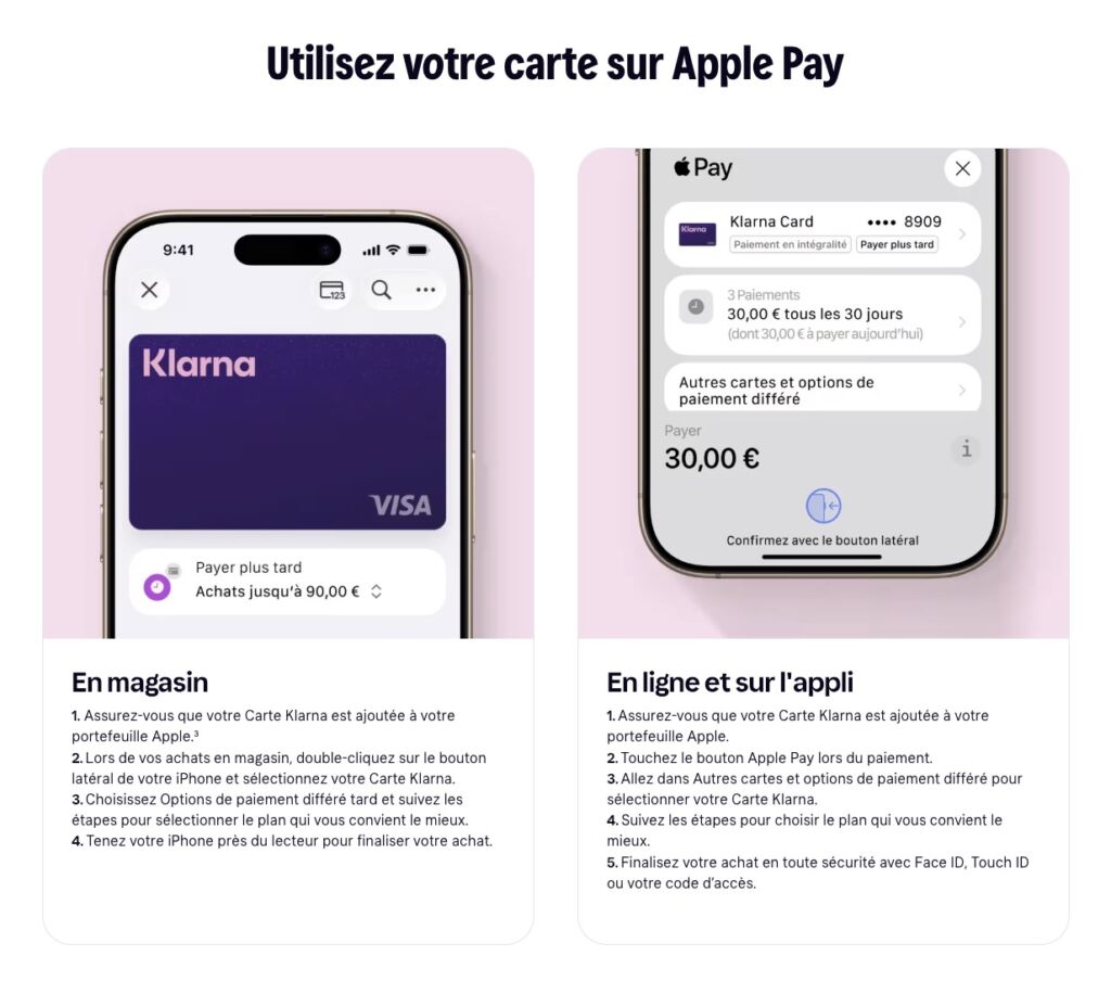 Apple Pay Klarna