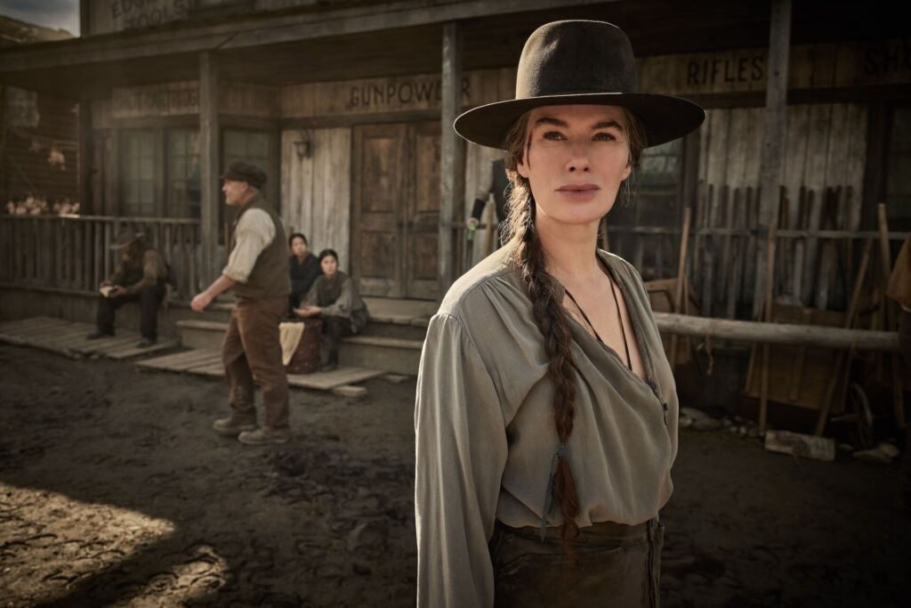 THE ABANDONS. Lena Headey as Fiona Nolan. Cr. MATTHIAS CLAMER/Netflix © 2024