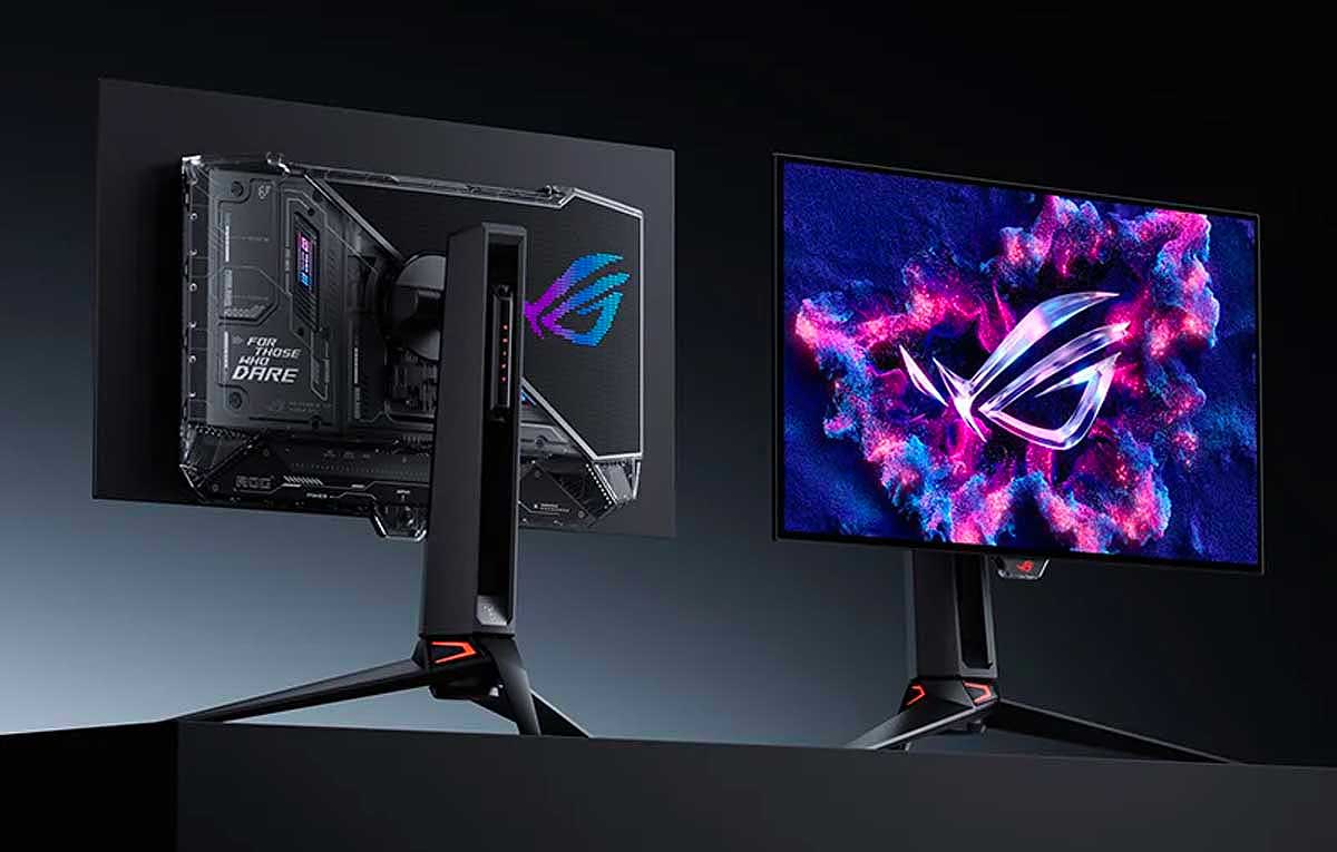 CES 2026 : pour ses moniteurs, Asus mise fort sur l'OLED et le "Dual Mode"