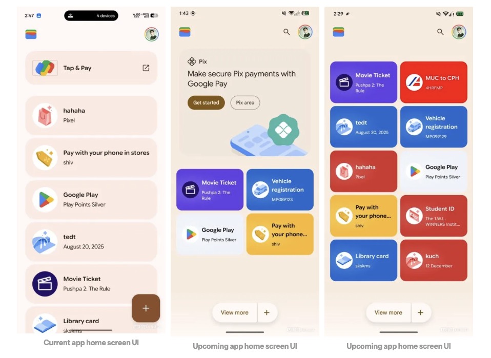 Nouveaut&eacute;s google wallet