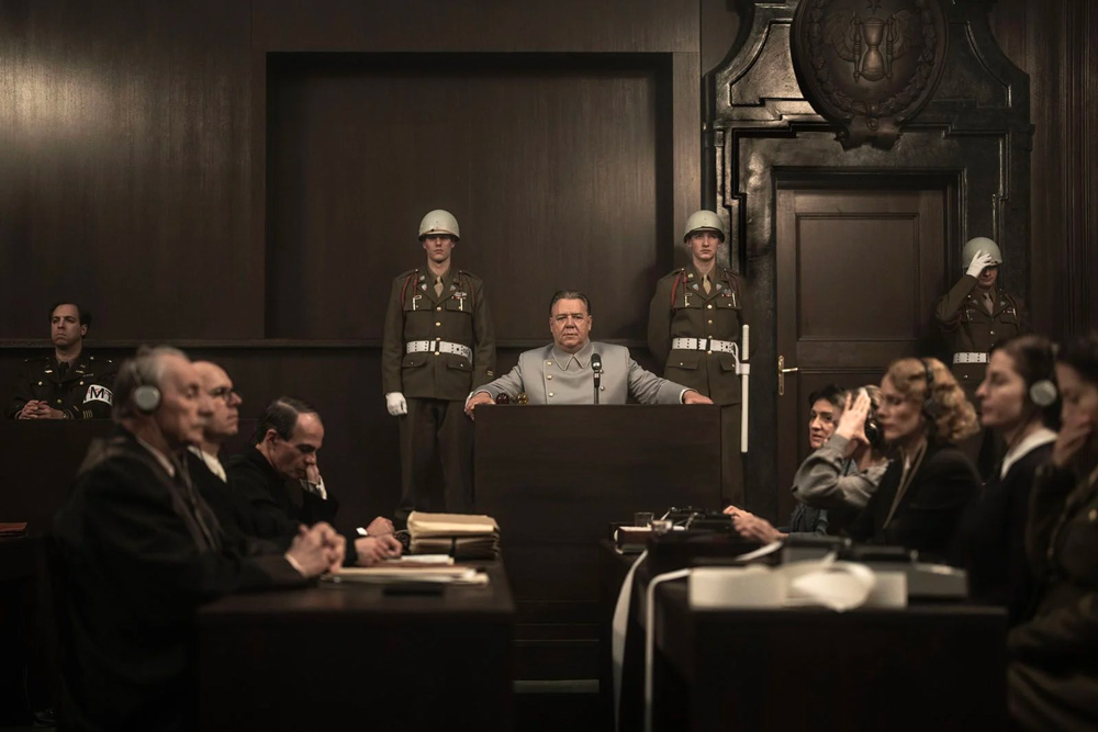 Russell Crowe dans “Nuremberg”, le 28 janvier en salle. 