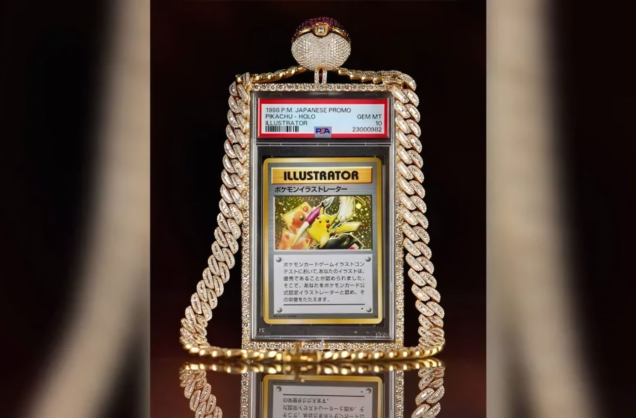 La carte Pokémon “Pikachu Illustrator” vient d'être vendue aux enchères pour 16,49 millions de dollars.